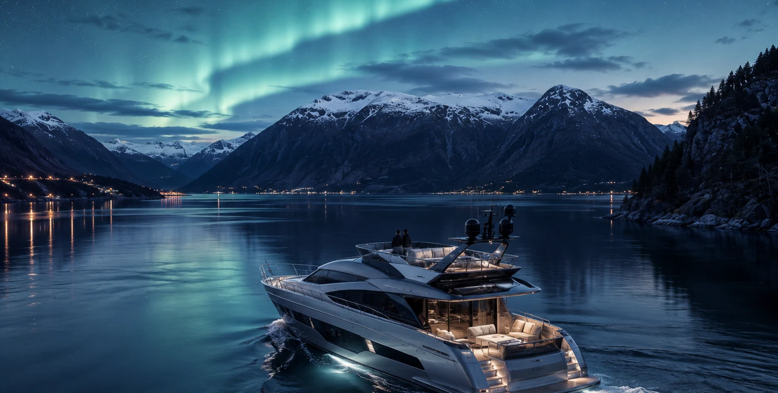 Eksklusiv verdensreise inspirert av fjord, is og nordlys